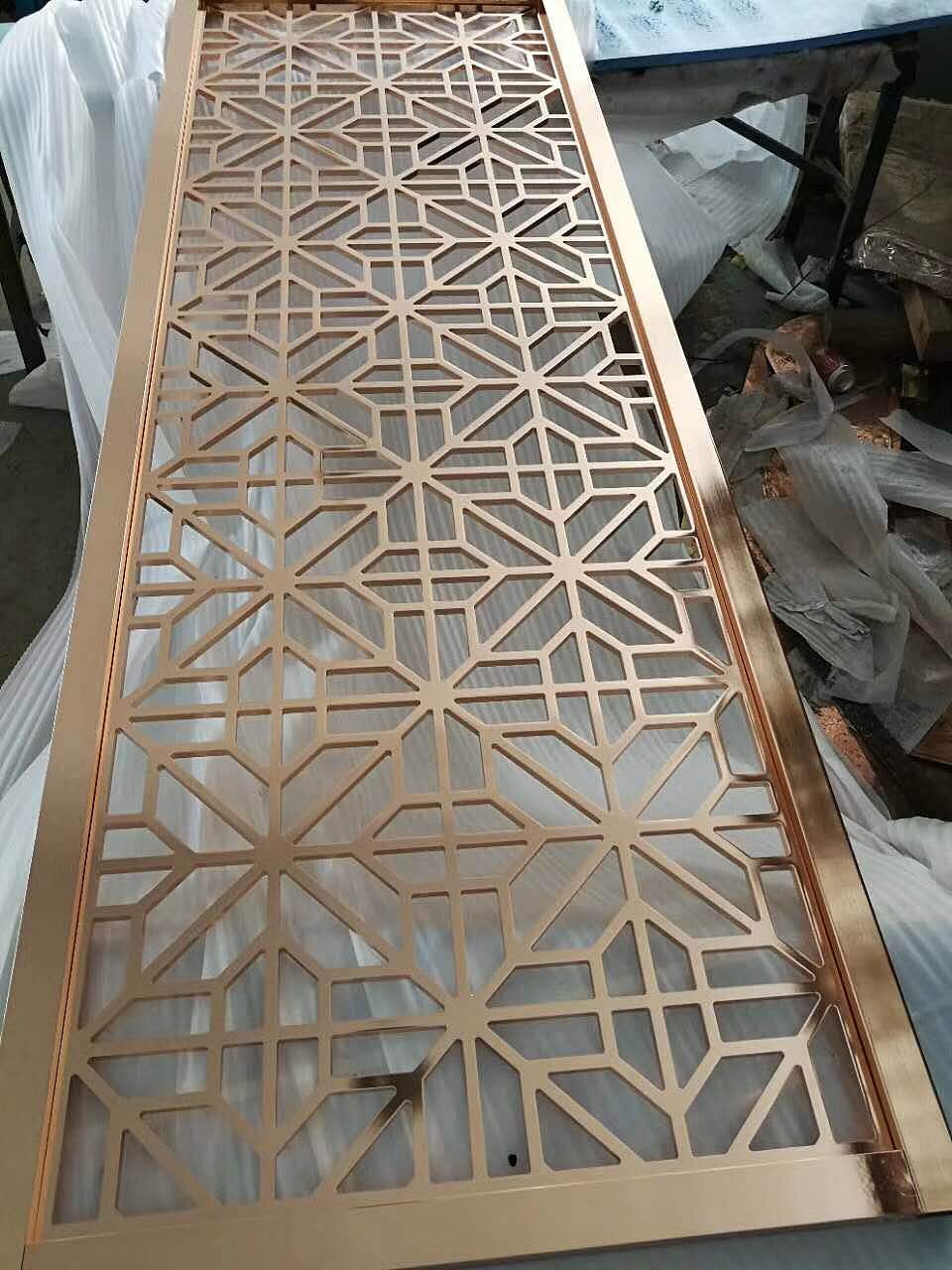 铝艺镂空花格格栅,无焊接无接缝无可挑剔