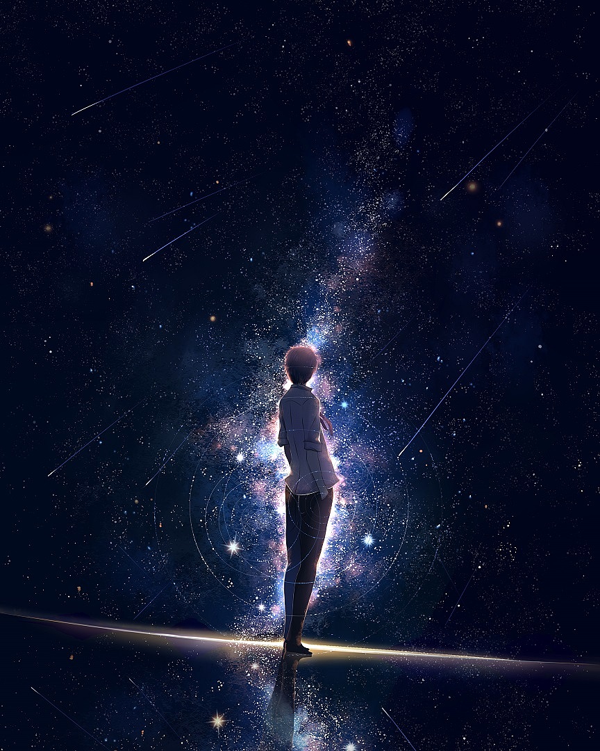 星空系列手機(jī)主題壁紙合集（圖ZMTgzMjAwNzg0） - 商業(yè)插畫 - 站酷設(shè)計(jì)師詭異童話原創(chuàng)素材 - 站酷ZCOOL