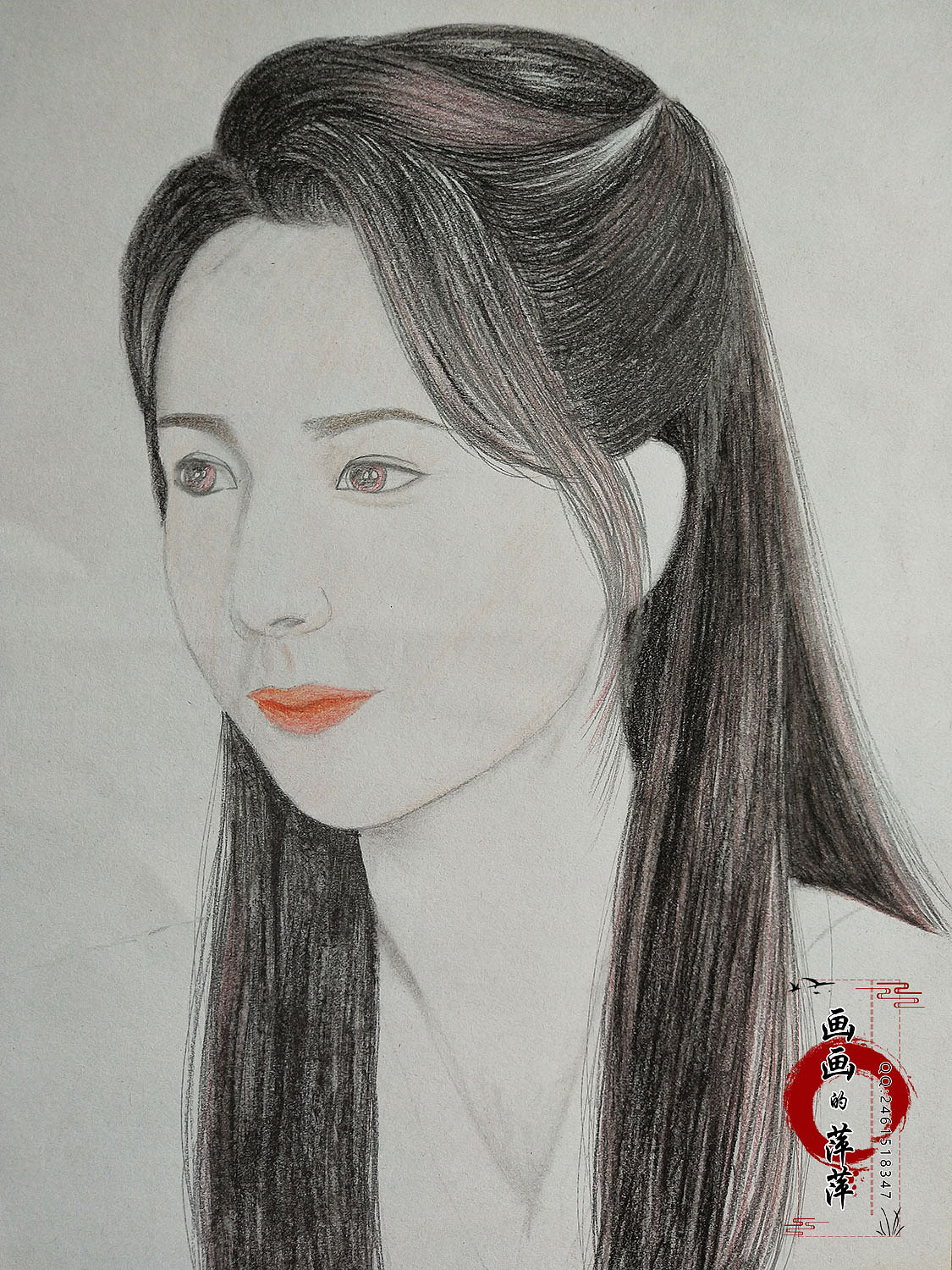 香蜜沉沉烬如霜 锦觅 彩铅