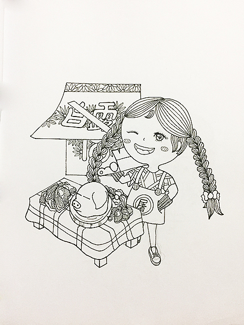 線描（圖ZMTEyMzk5MjI0） - 藝術插畫 - 站酷設計師陳蛋比原創(chuàng)素材 - 站酷ZCOOL