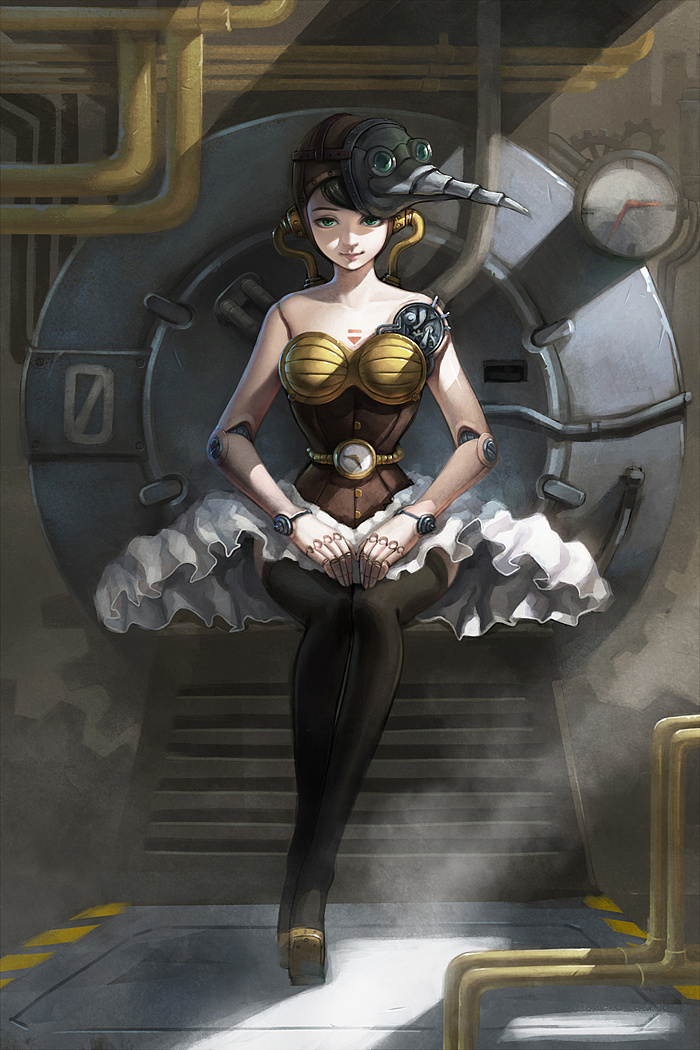 蒸汽朋克-蒸汽女孩