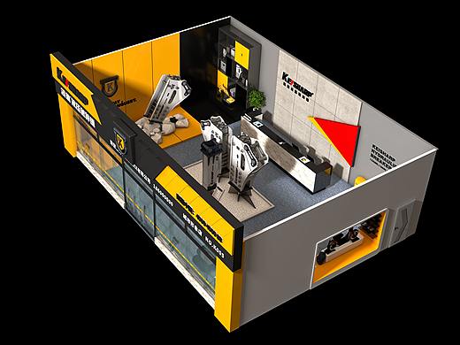 凯撒重工天津客户店面设计 案例