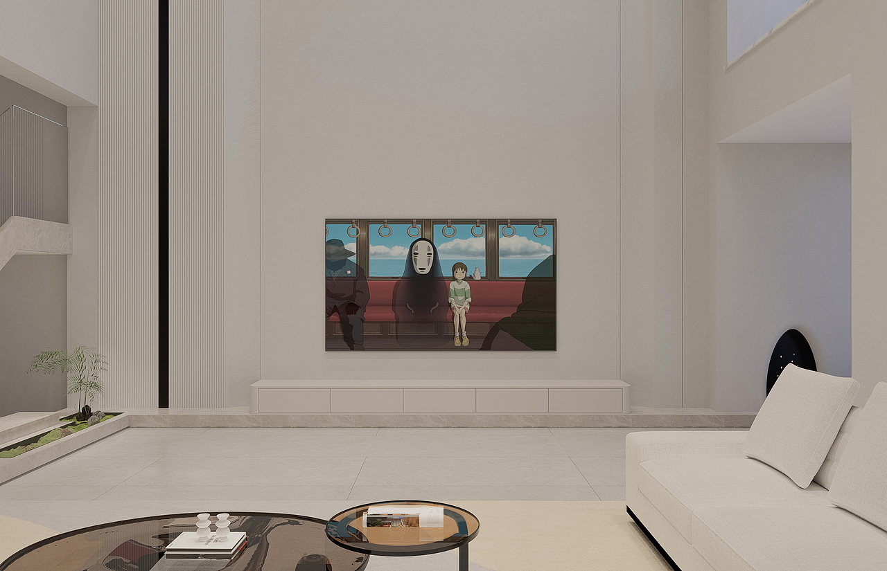 侘寂空间表现D5（图ZMzAwMjM5NTUy） - 家装设计 - 站酷设计师羽沫设计原创素材 - 站酷ZCOOL