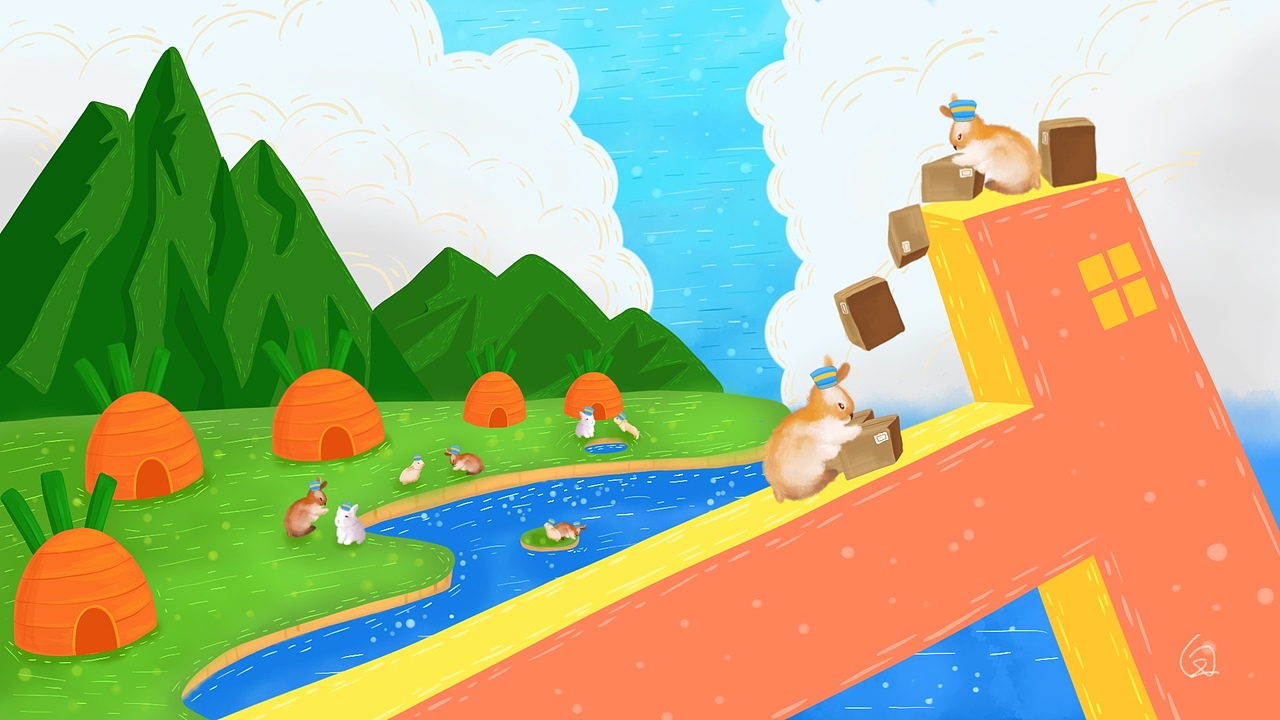 治愈动物系列（图ZMTM4OTk4Njcy） - 商业插画 - 站酷设计师狐狸小盆友原创素材 - 站酷ZCOOL