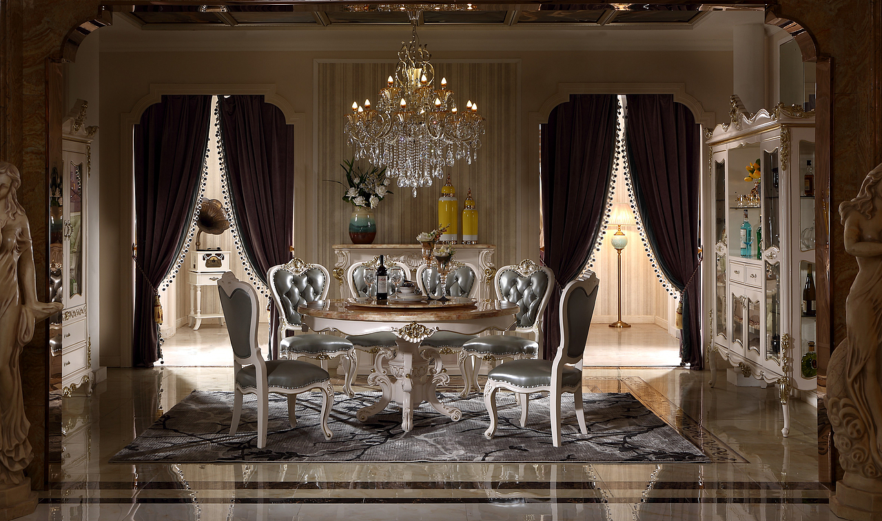 法式家具 仿古白 古典家具 壹（图ZMjMyNzcyNDc2） - 产品摄影 - 站酷设计师梵斯原创素材 - 站酷ZCOOL