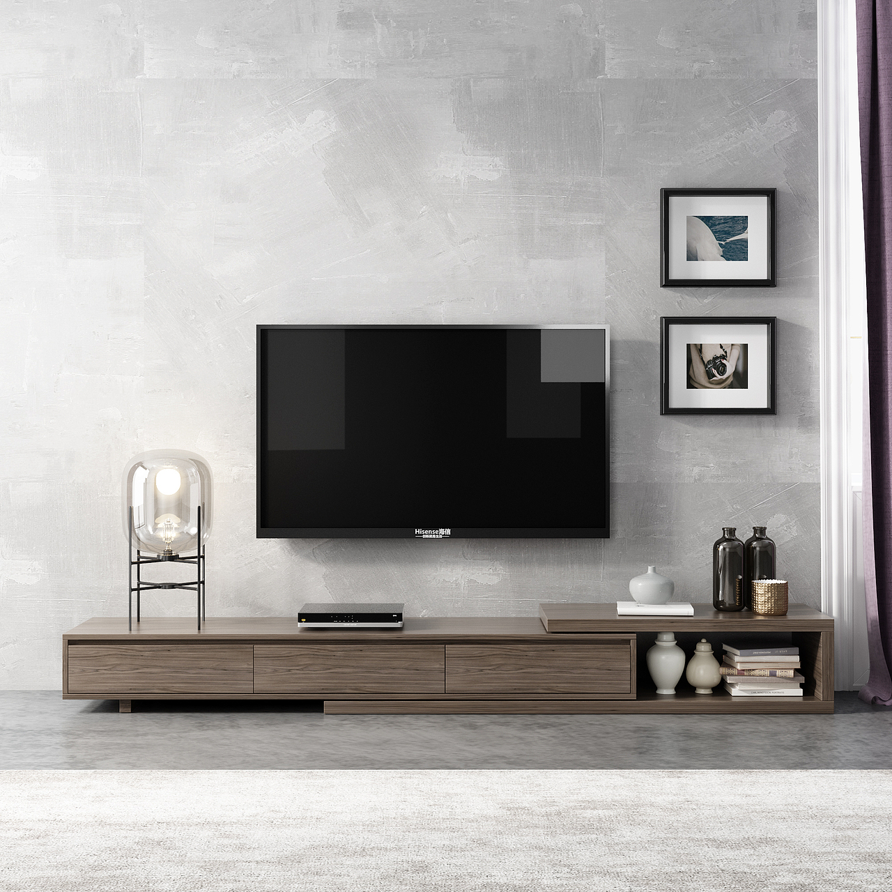 现代简约板式家具设计