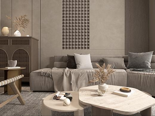 侘寂風(fēng)家裝設(shè)計(jì)（個(gè)人主頁(yè)-ZNTU5NTU3NjA=） - 家裝設(shè)計(jì) - 站酷設(shè)計(jì)師維度空間設(shè)計(jì)原創(chuàng)素材 - 站酷ZCOOL