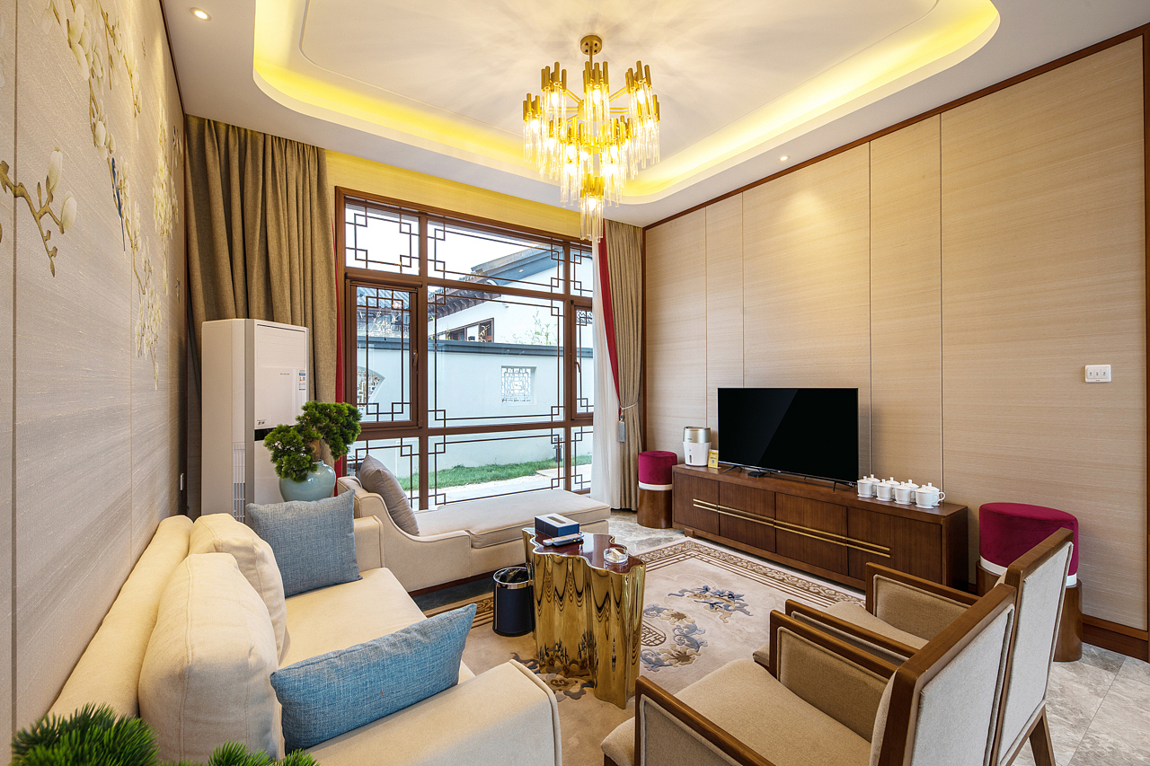 西柏坡李家庄客栈实景拍摄