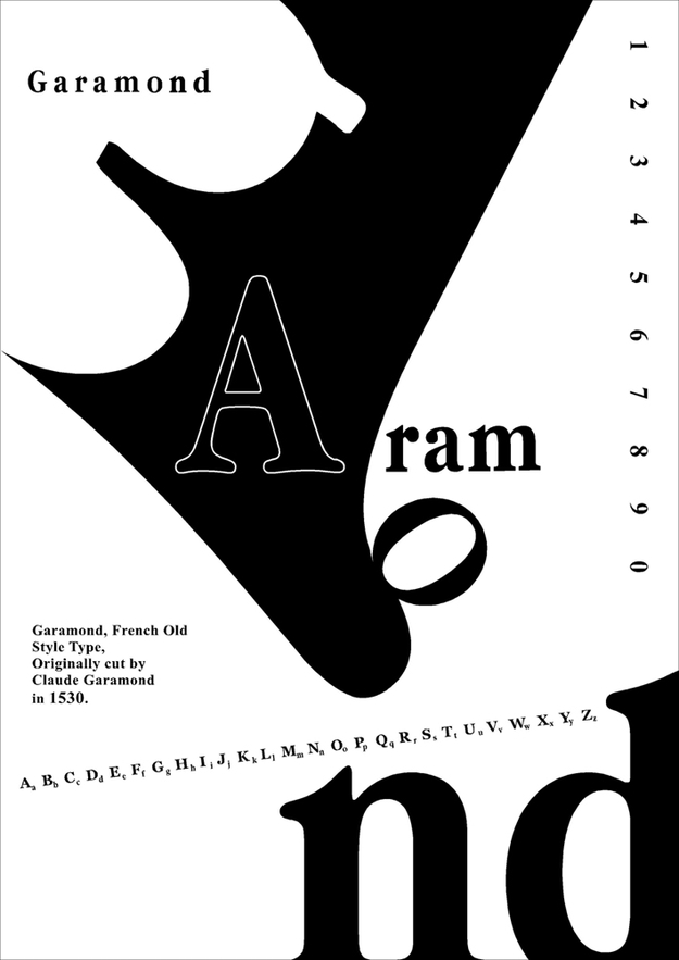 纷繁的西文字体