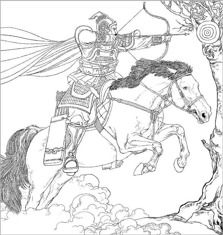 写实古风插画，写实连环画，写实漫画线稿，儿童插画（图ZMTcxMjU4Njgw） - 儿童插画 - 站酷设计师肖刚漫画原创素材 - 站酷ZCOOL