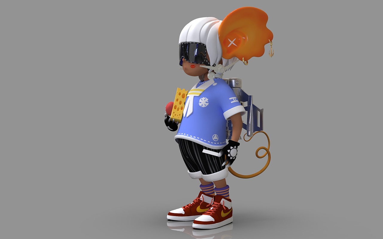 潮玩 lucky  boy 原创潮玩设计