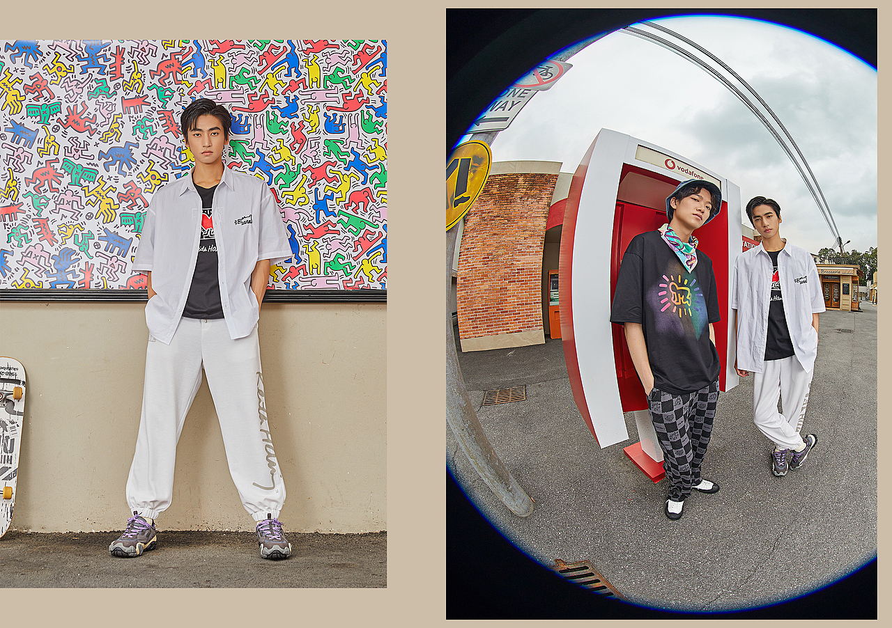 | 联名系列 | SANFU x keith haring |（图ZMjk0NDcxNzky） - 时尚/艺术摄影 - 站酷设计师黄艹艹原创素材 - 站酷ZCOOL