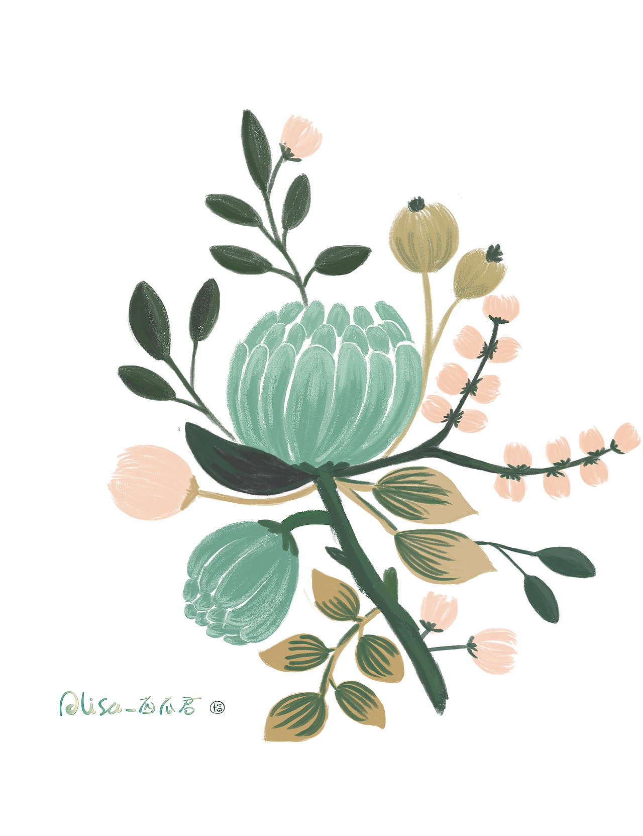 插画临摹-2#（图ZMTI3OTI1NDQ0） - 创作习作 - 站酷设计师hanlu_asil原创素材 - 站酷ZCOOL