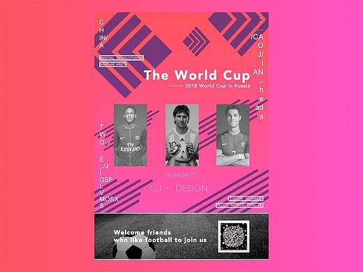 The World Cup（個(gè)人主頁(yè)-ZMjg1MTM3MzI=） - 海報(bào) - 站酷設(shè)計(jì)師雅典娜的驚嘆號(hào)原創(chuàng)素材 - 站酷ZCOOL