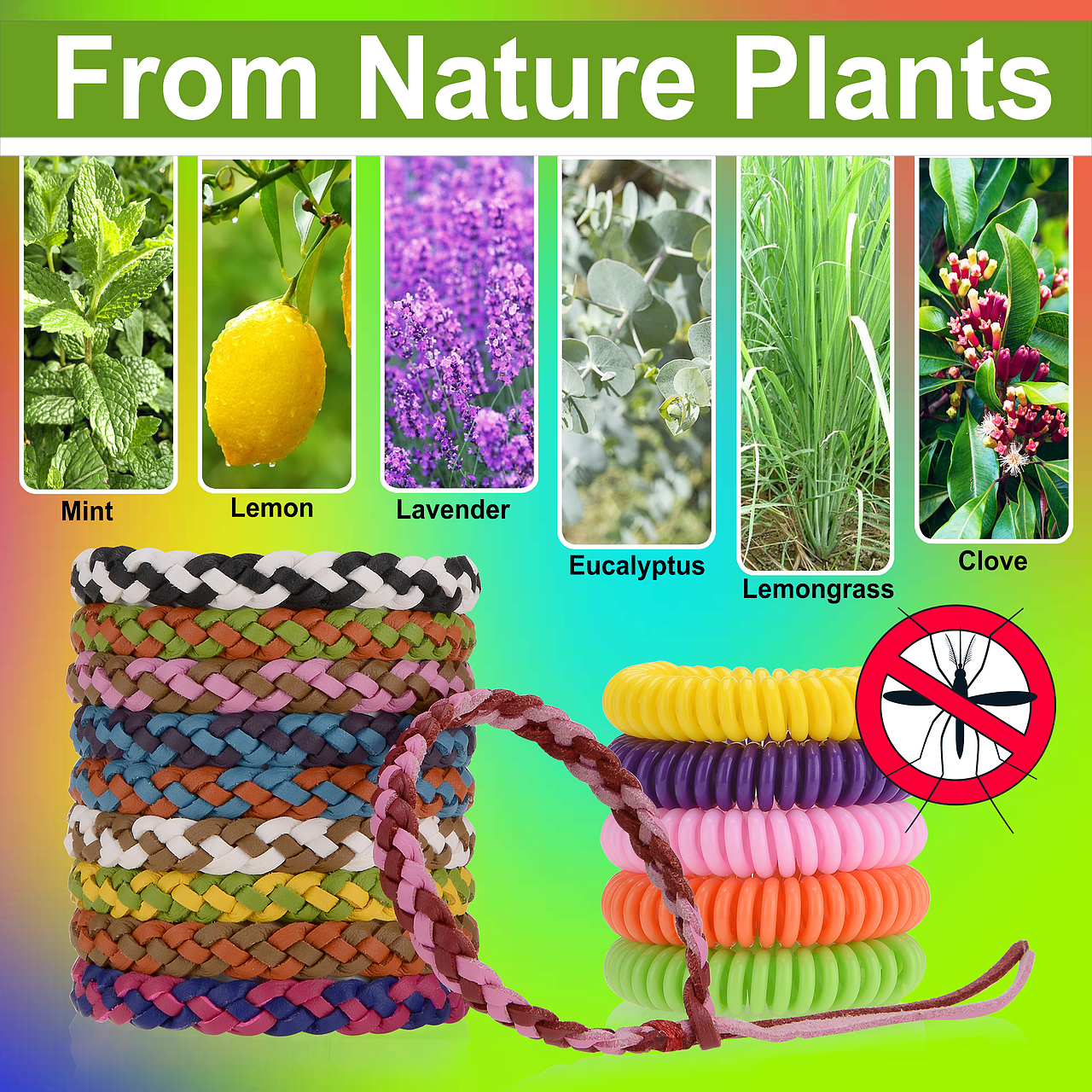 亚马逊产品图片拍摄制作,驱蚊手环图片制作