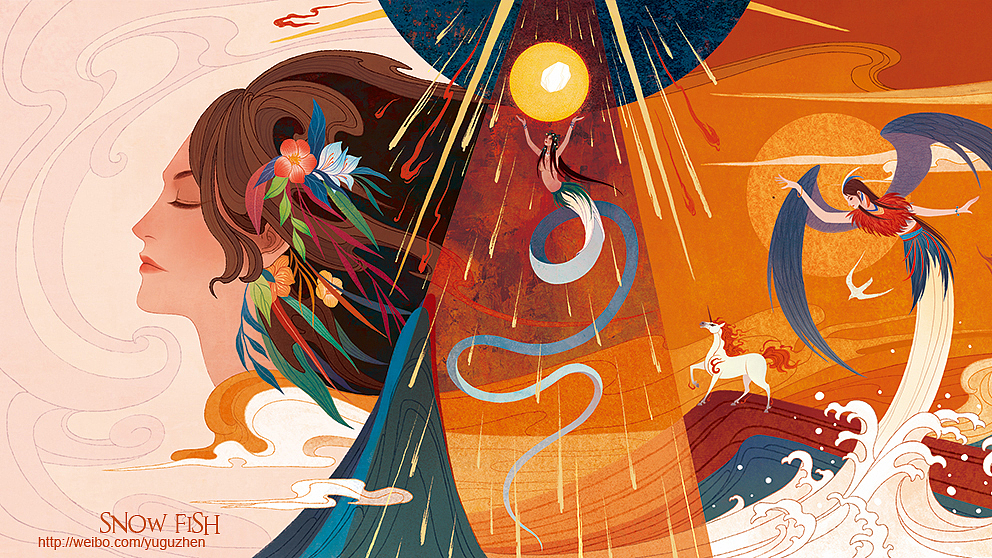 腾讯QQ华夏手游海报