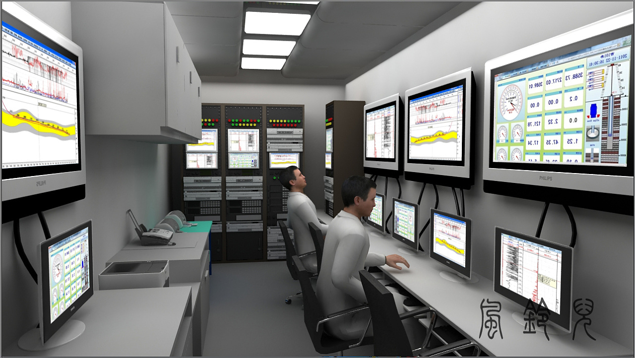 石油井场的一些设备