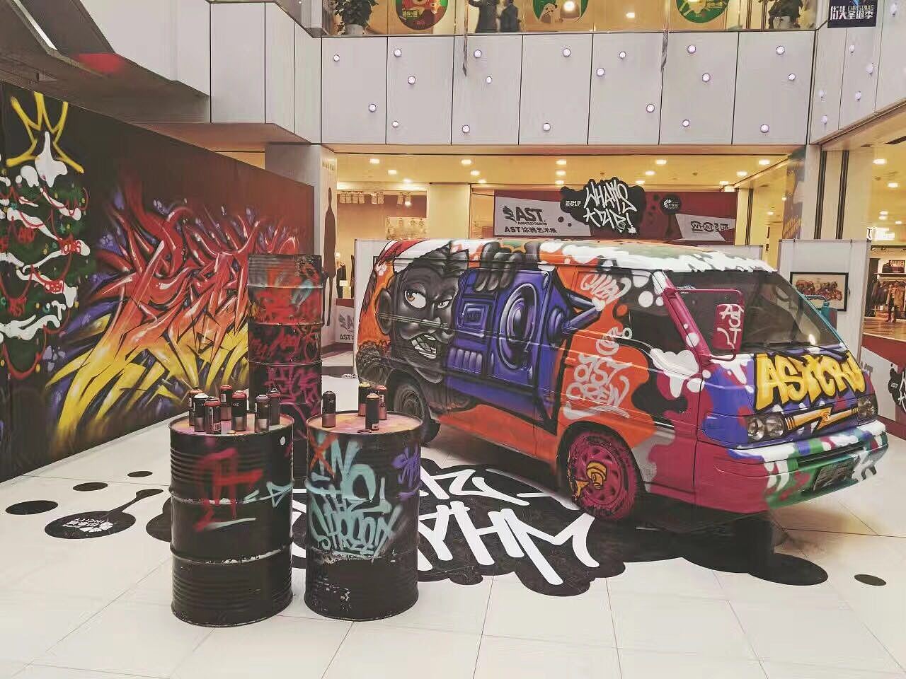 西安涂鸦ASTCREW Graffiti Studio 往期作品回顾