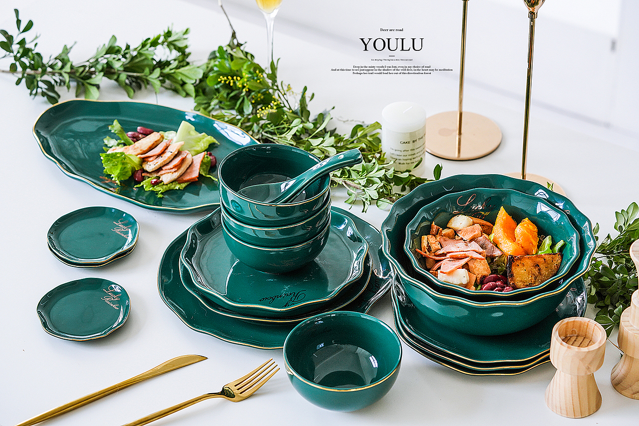 仪式感餐桌上一抹绿