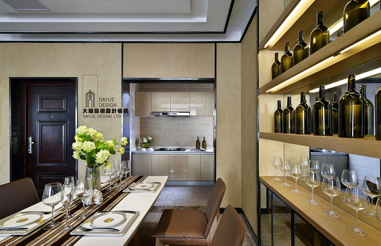 阜新方林装饰志城-慧府装修效果图