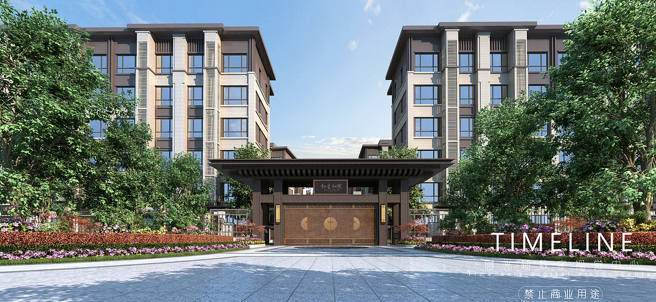 时光轴建筑动画20期学员室外作品（图ZMjgzNDgyMTM2） - 建筑/空间 - 站酷设计师时光轴巩老师原创素材 - 站酷ZCOOL