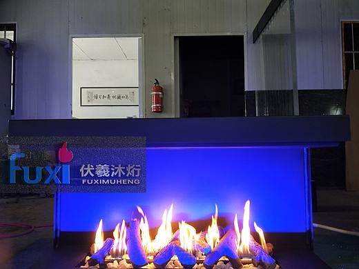 创意燃气壁炉创新真火壁炉彩色火焰伏羲燃气壁炉 