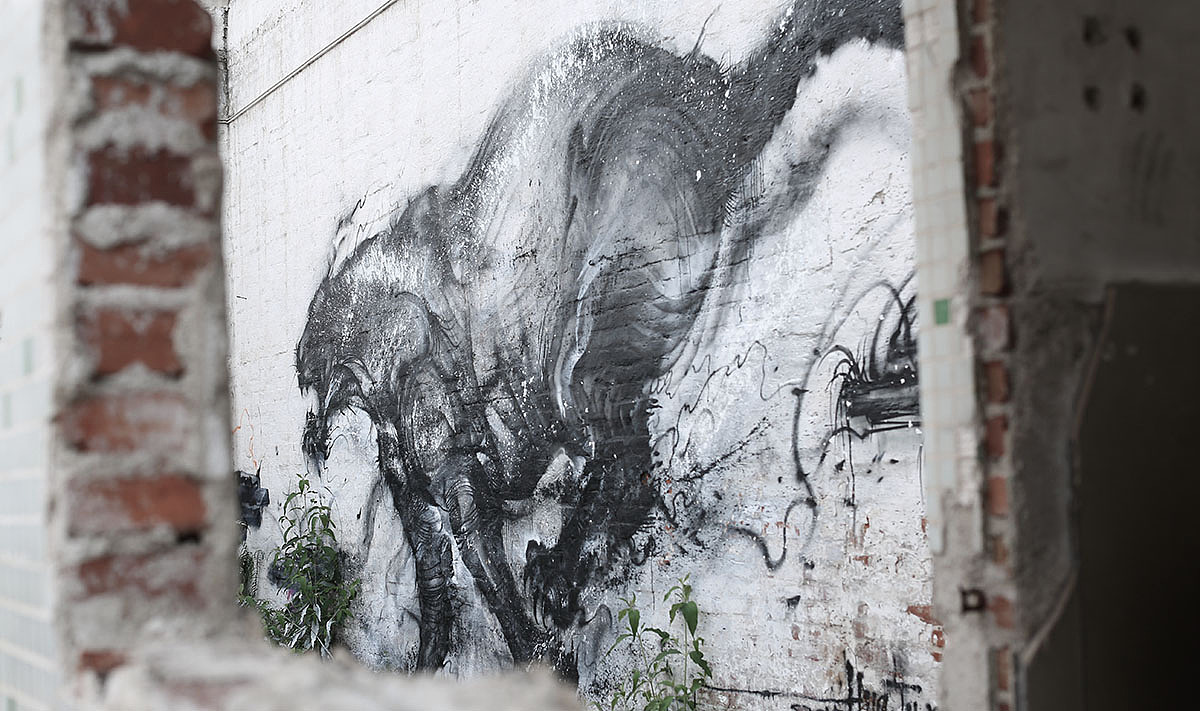 STREET ART IN FOSHAN（图ZMjQ5NTc0MjA=） - 绘画 - 站酷设计师画图男原创素材 - 站酷ZCOOL