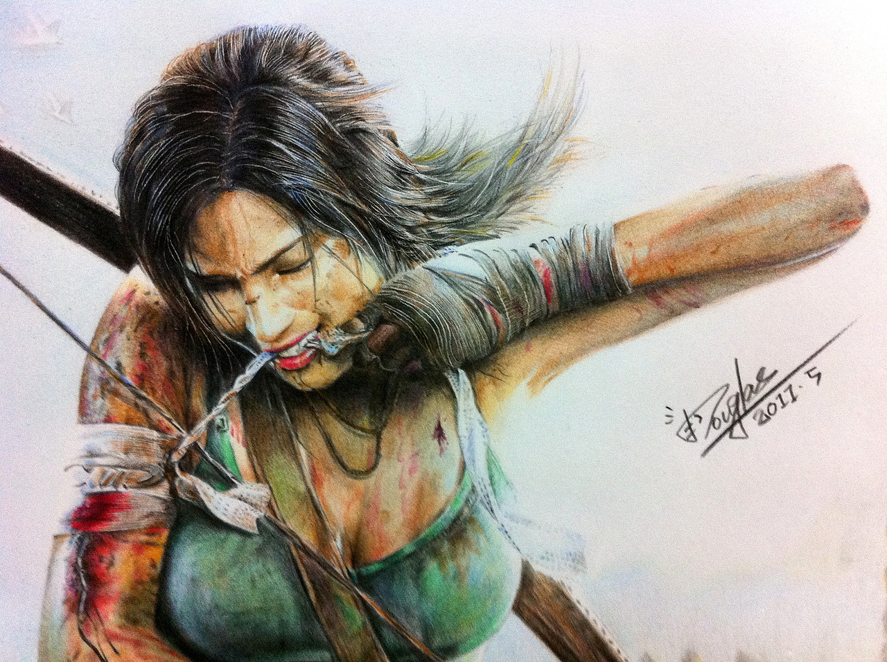 彩铅手绘（图ZMjk3NDA1Ng==） - 商业插画 - 站酷设计师井川原创素材 - 站酷ZCOOL