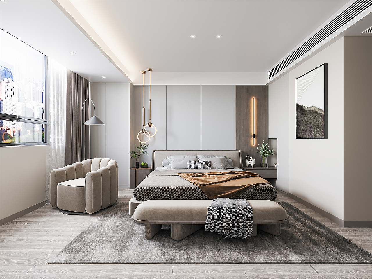 温馨现代风的家装设计风格——现代