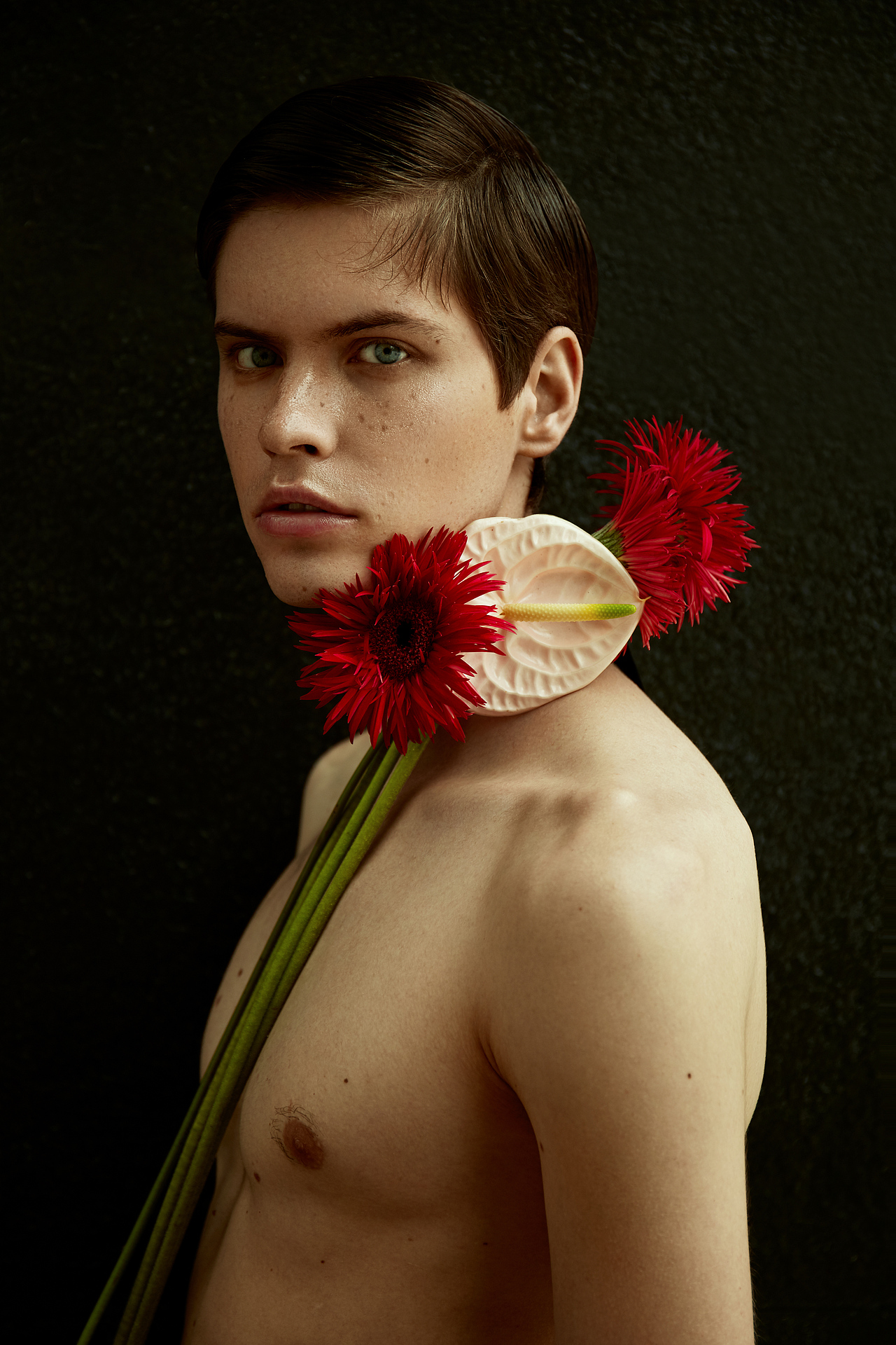 王子花艺广告（图ZMTIzMjI4Nzg4） - 人像摄影 - 站酷设计师贝酱原创素材 - 站酷ZCOOL