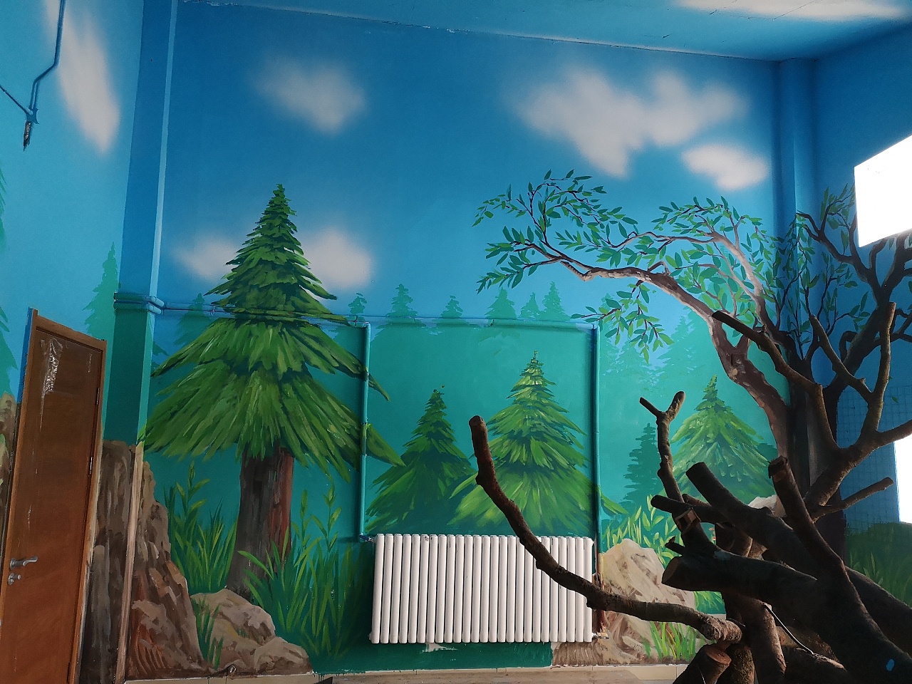 动物园墙绘|纯艺术|绘画|杭州墙艺彩绘 - 原创作品 - 站酷 (zcool)