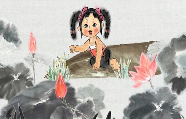 二维水墨动画《池塘》（图ZMTc2MjczNzI=） - 动画片 - 站酷设计师wowmywinters原创素材 - 站酷ZCOOL