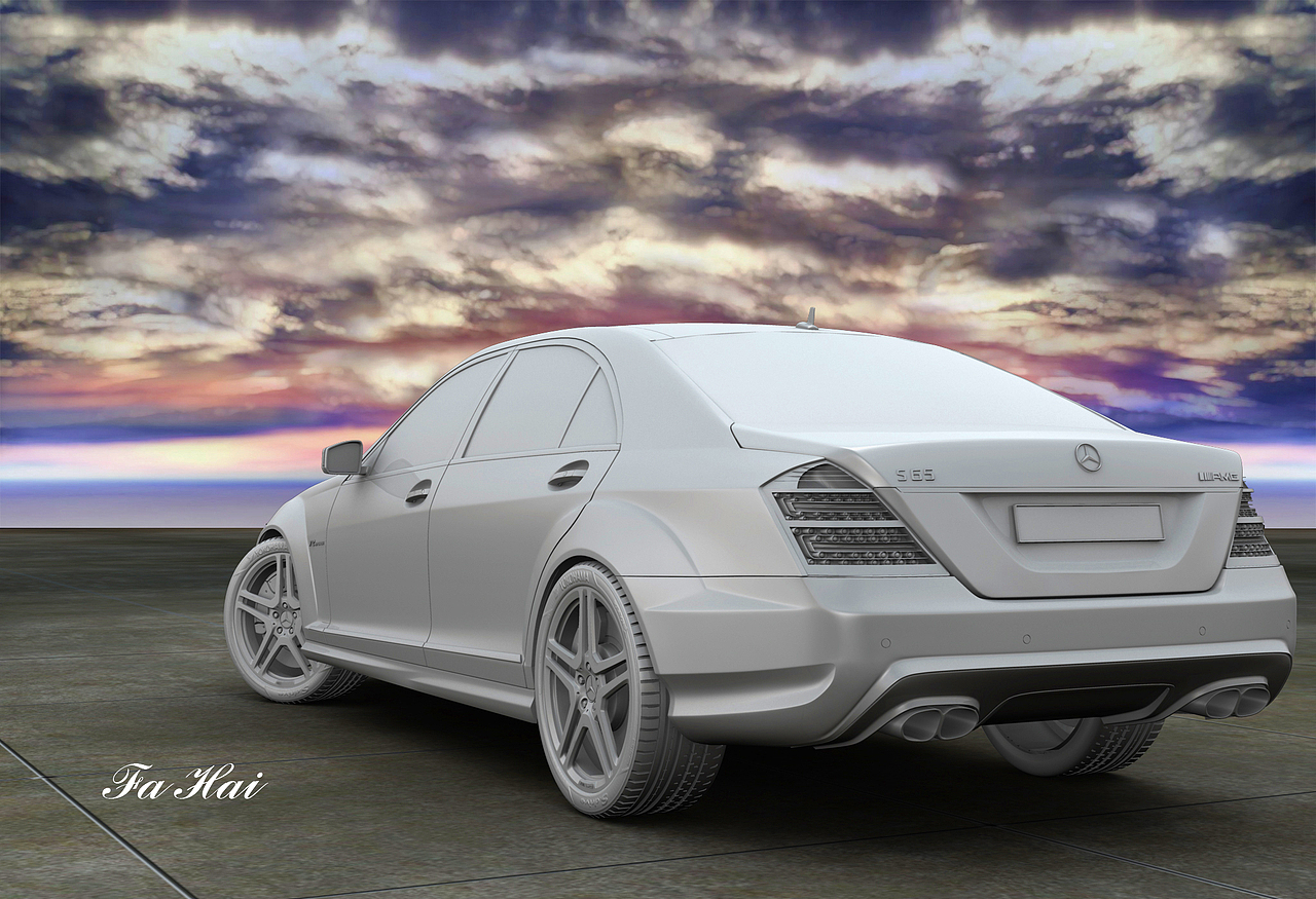 Mercedes-Benz S65L AMG（图ZNzY2ODI4OA==） - 机械/交通 - 站酷设计师发海原创素材 - 站酷ZCOOL
