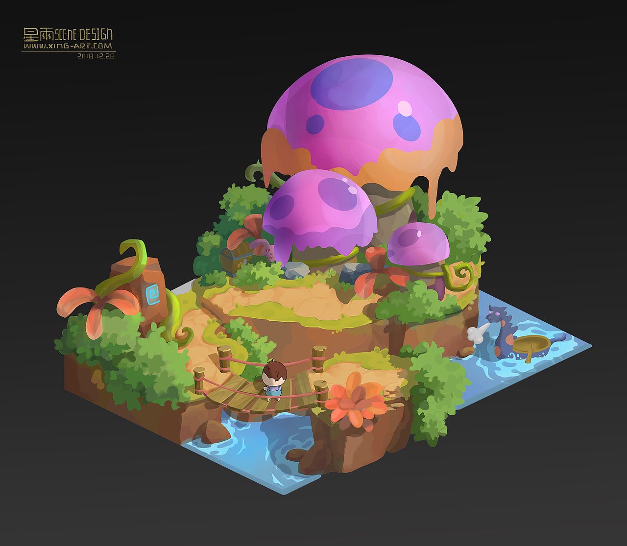 星雨场景班学员设计作业