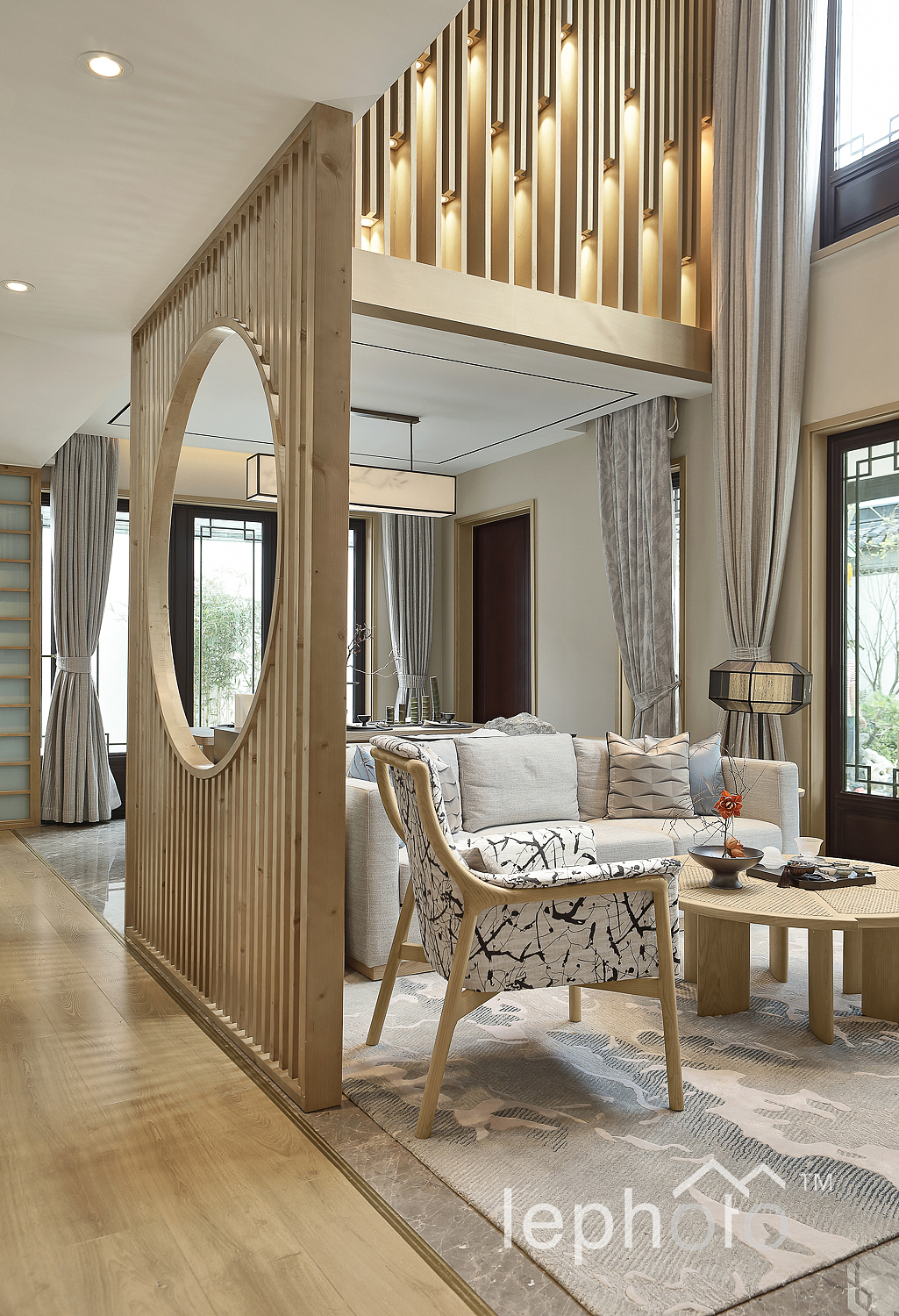 lephoto 摄影 | “素锦禅梵”花溪院子日式别墅样板房