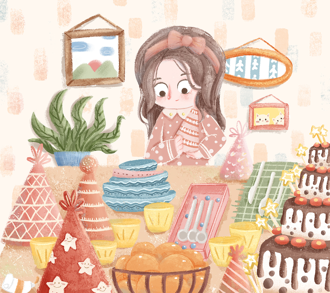 派对玩耍（图ZMjQxODQ5MDMy） - 儿童插画 - 站酷设计师DP大潘原创素材 - 站酷ZCOOL