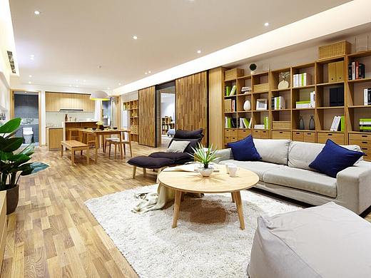 149平蒂凡尼精装房日式软装案例