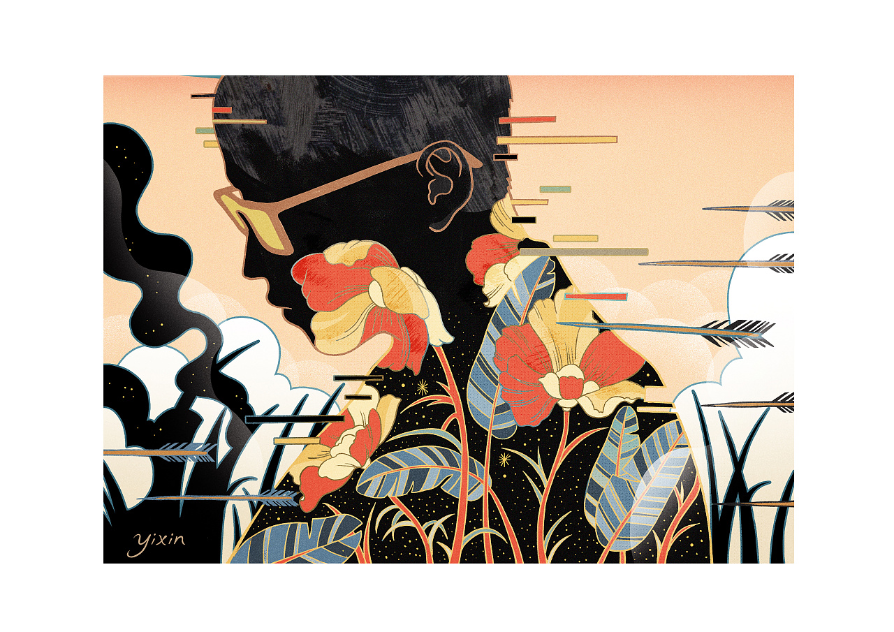 yixinillustrationcollection亦心插画合集2020