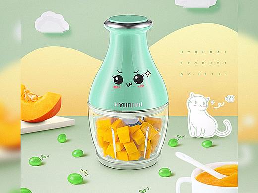 母婴辅食机描述详情页设计