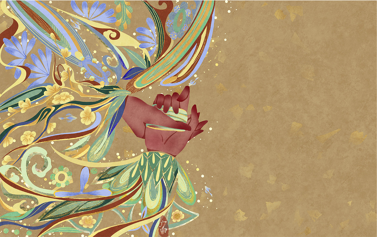 或许是国风吧（图ZMjg2NzkyNzIw） - 商业插画 - 站酷设计师广白GB原创素材 - 站酷ZCOOL