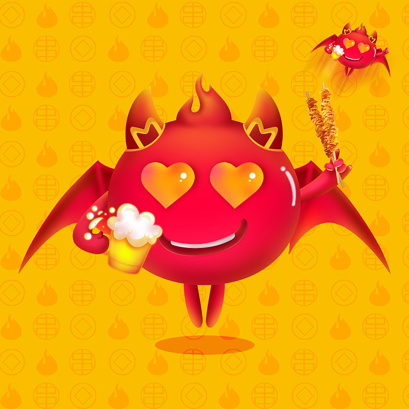 木屋烧烤（图ZMTg3MTc0NDQ0） - IP形象 - 站酷设计师南南啊原创素材 - 站酷ZCOOL