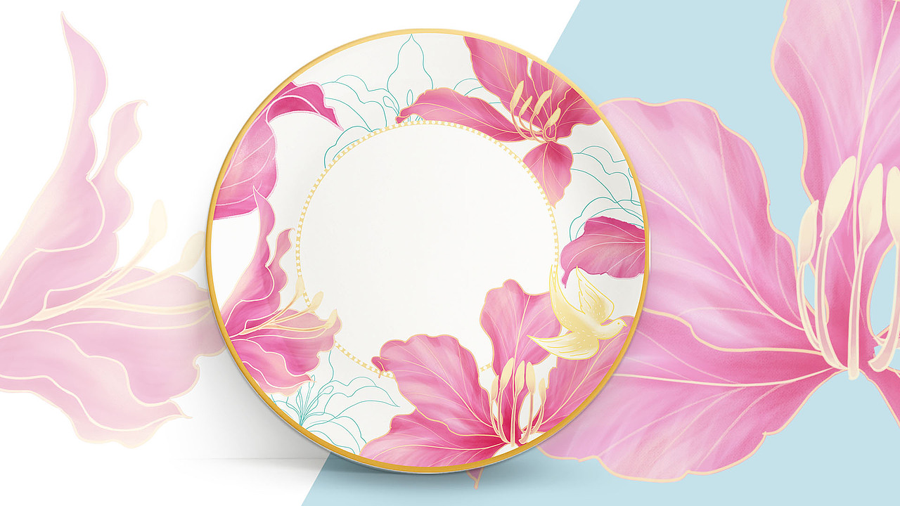 餐具纹饰设计|花纹图案|文创设计（图ZMTk0MzA5OTg4） - 其他 - 站酷设计师Veins纹理灵感原创素材 - 站酷ZCOOL