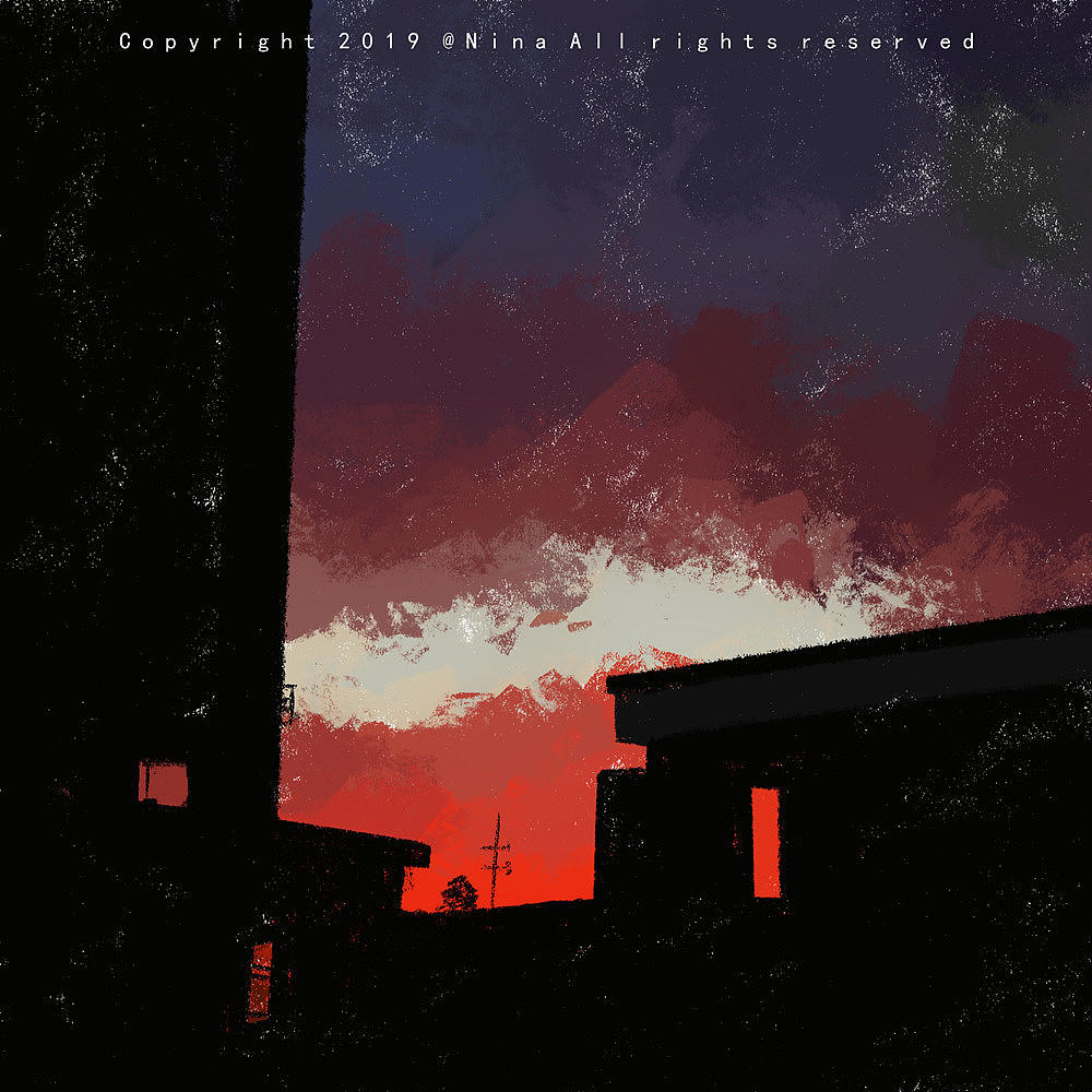 日暮時分（圖ZMTUwMTYwMjk2） - 藝術插畫 - 站酷設計師Joynii原創(chuàng)素材 - 站酷ZCOOL