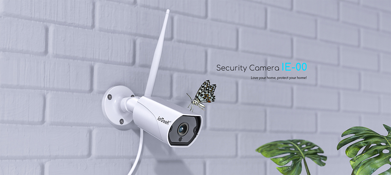 安防摄像头广告图