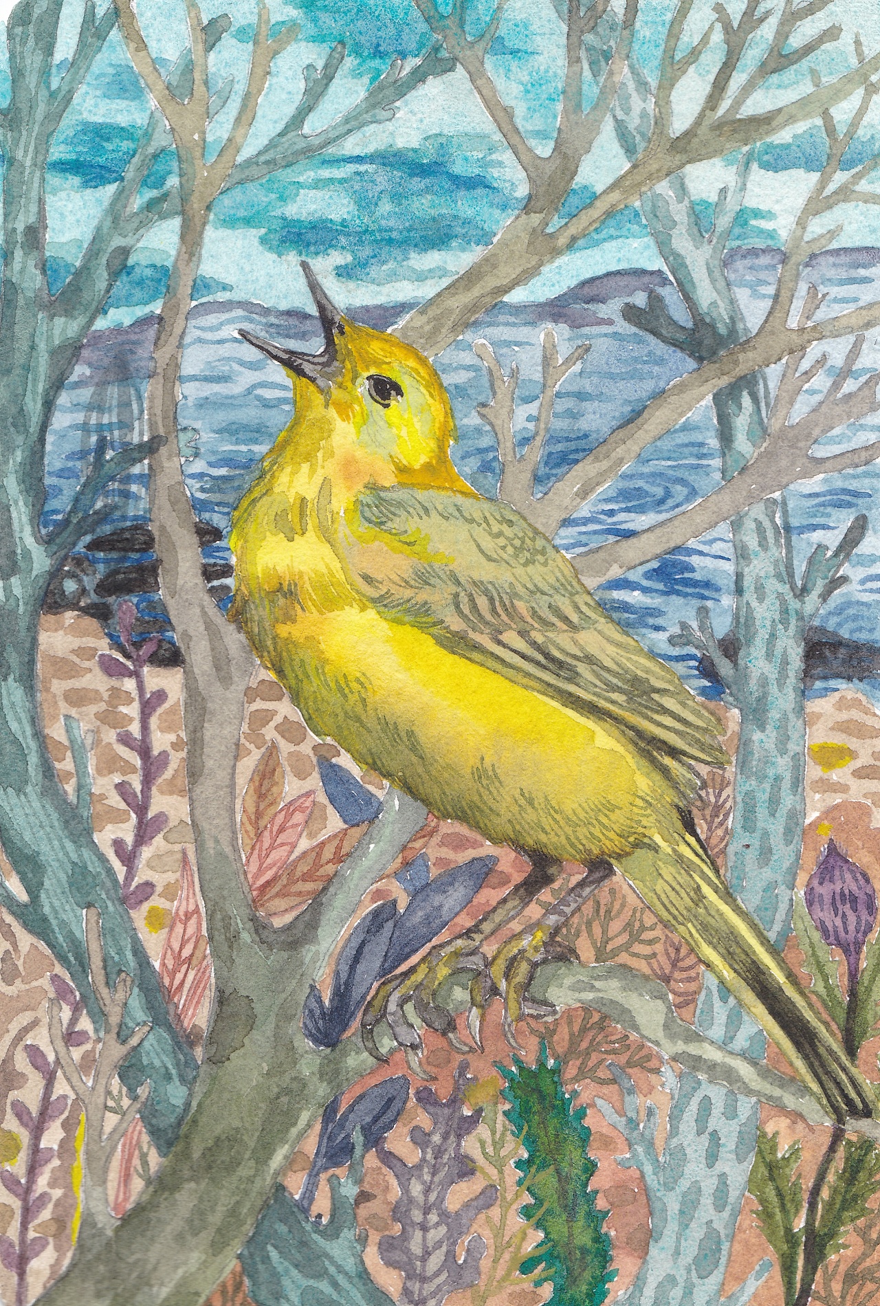 创作|插画|艺术插画|远古羚羊 - 原创作品 - 站酷 (zcool)