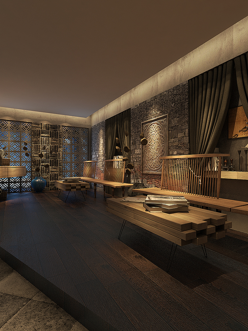 一抹醉人的古韵-江边城外烤鱼餐厅-杭州象内设计