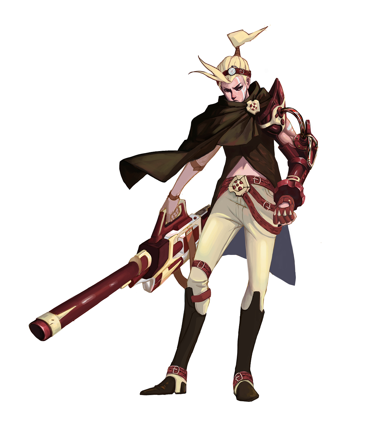 火枪手|插画|游戏原画|赤豚_原创作品-站酷zcool