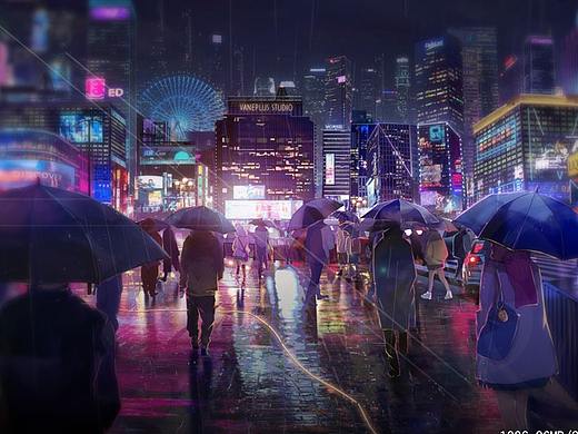 二次元都市风格
