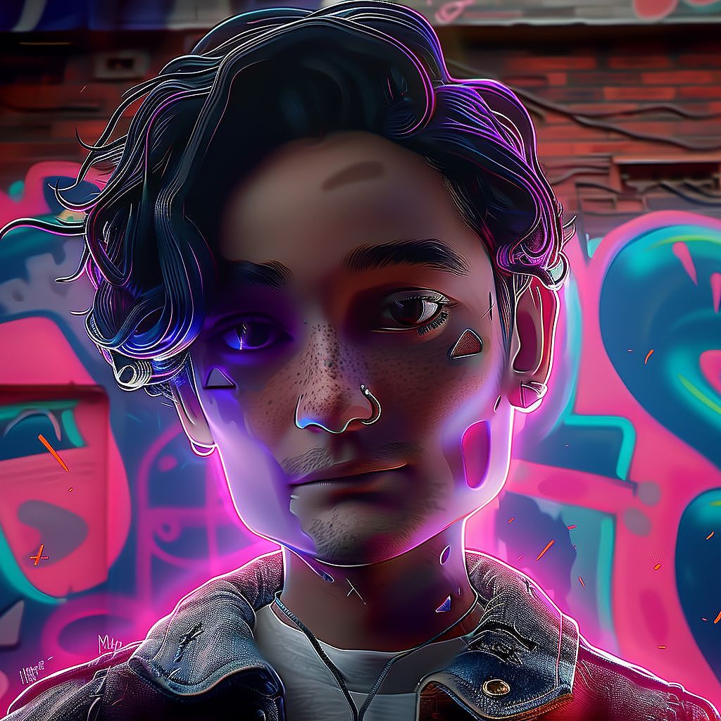 篮球队全套赛博头像（图ZMzY1NTE0MjE2） - AI作品 - 站酷设计师花斑猪原创素材 - 站酷ZCOOL