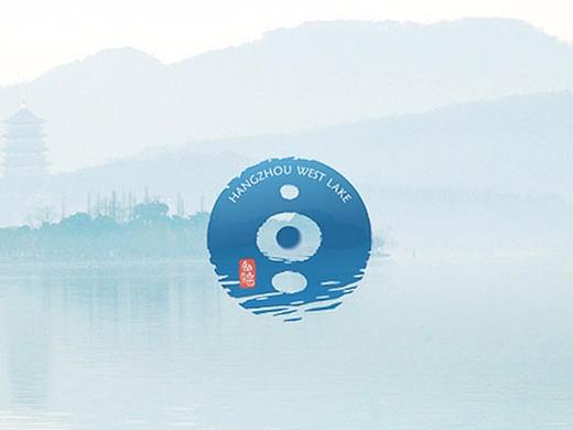 世界文化遗产杭州西湖LOGO